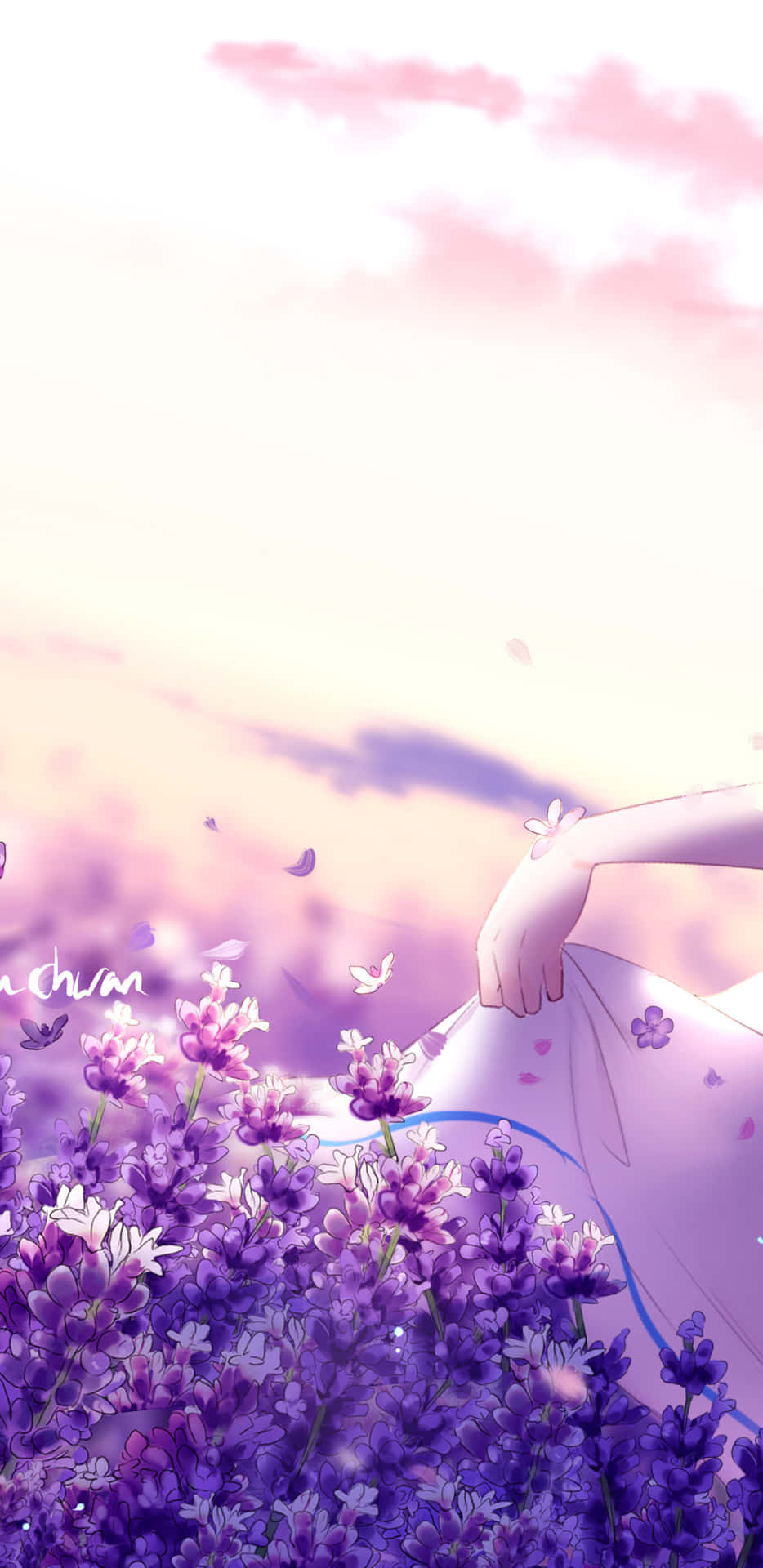 Anime Flower HD Wallpaper