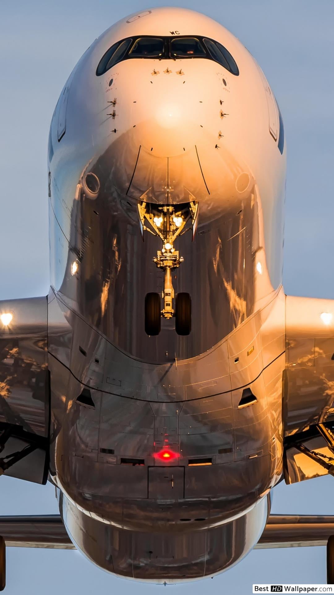 Drop the best Airbus phone wallpaper