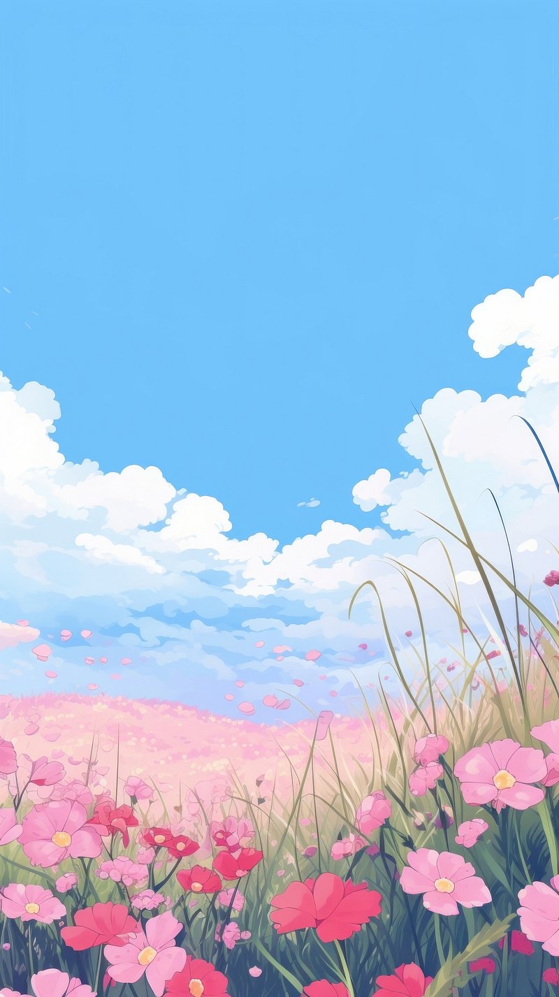 iPhone Wallpaper Pink Anime Image