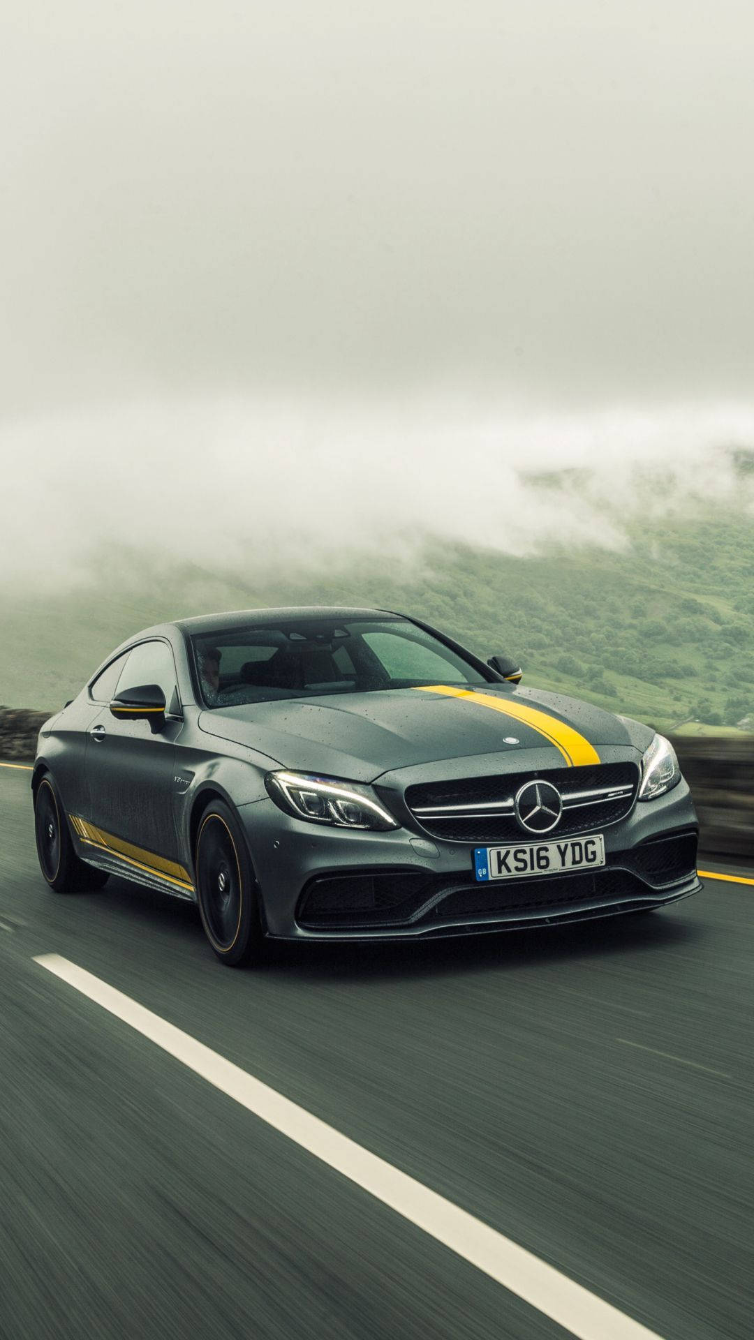 Mercedes Amg C63 Coupe IPhone Wallpaper