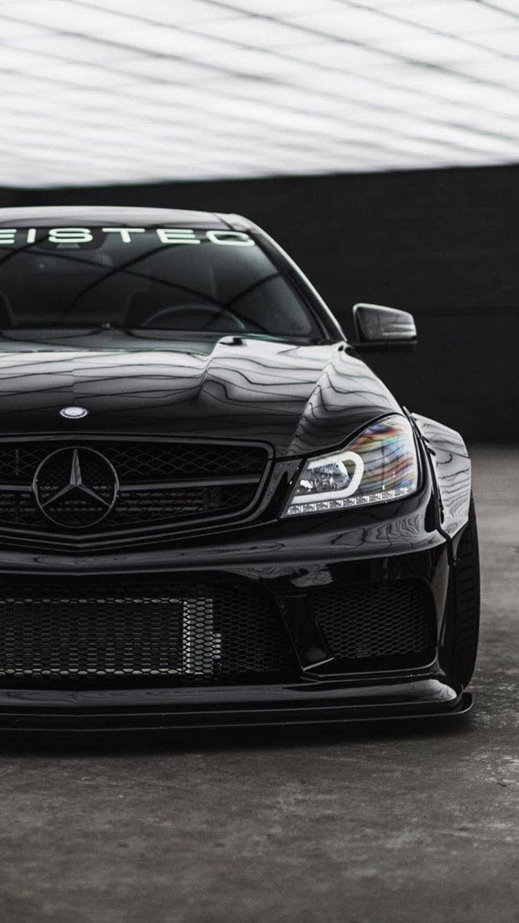 Mercedes Amg iPhone Monochrome
