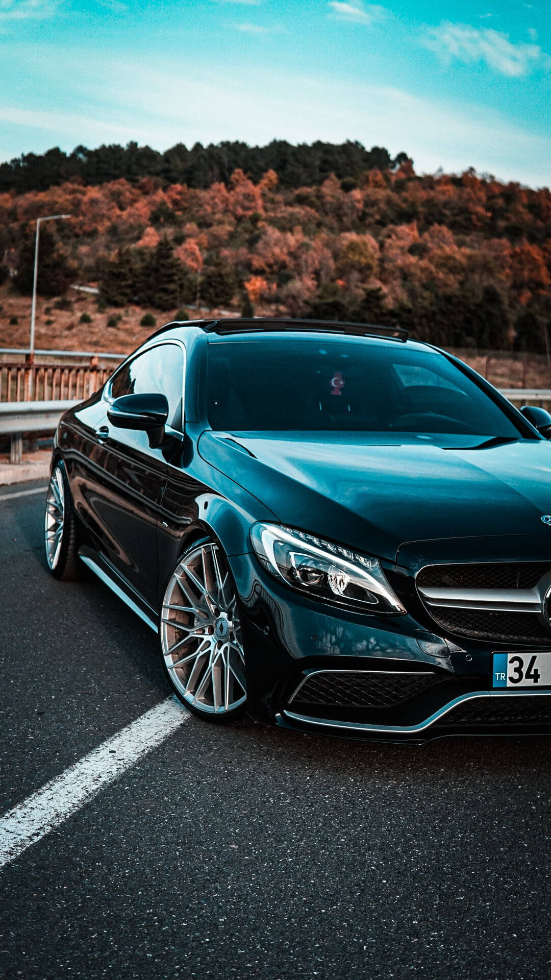 Mercedes Amg Outdoor Parking Lot iPhone