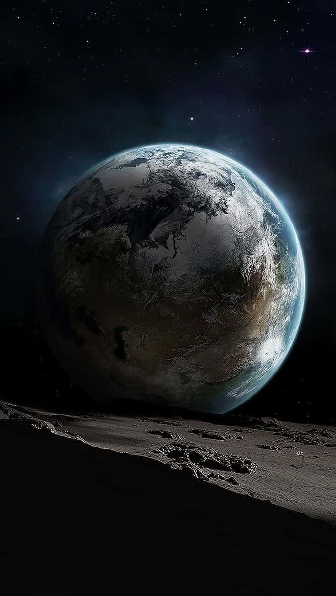 Moon iPhone HD Wallpaper