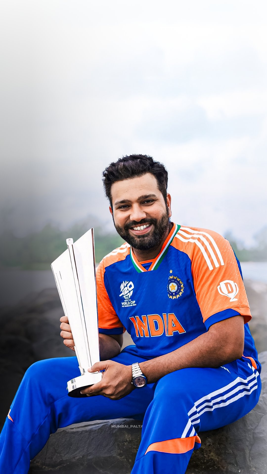 Captain Rohit Sharma wallpaper