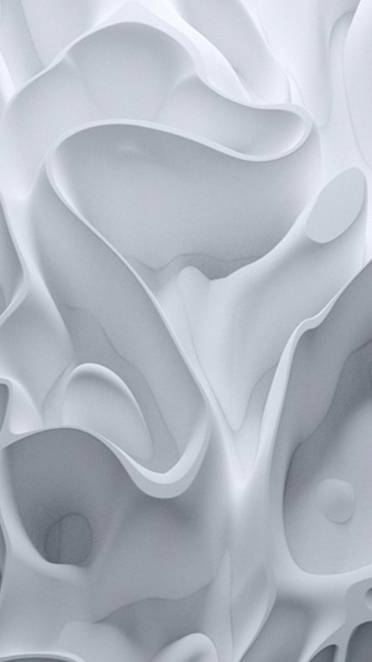 Digital Abstract Wave Curve Art