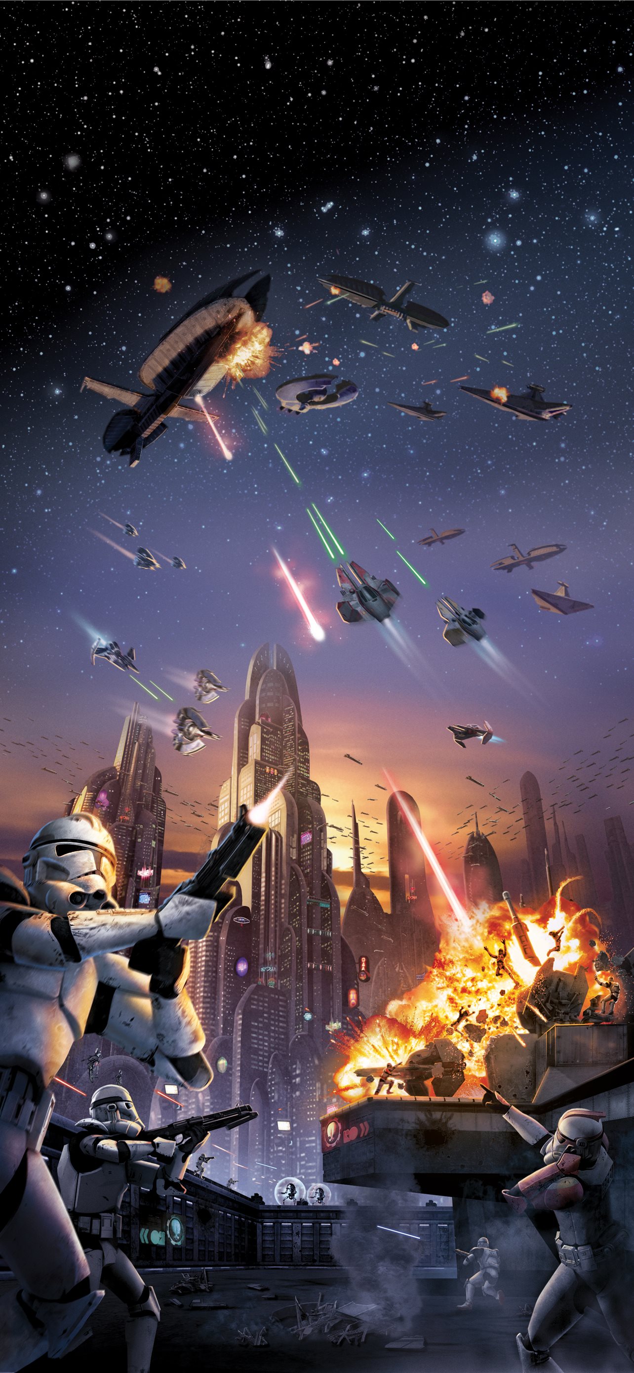 star wars tie fighter iPhone Wallpaper