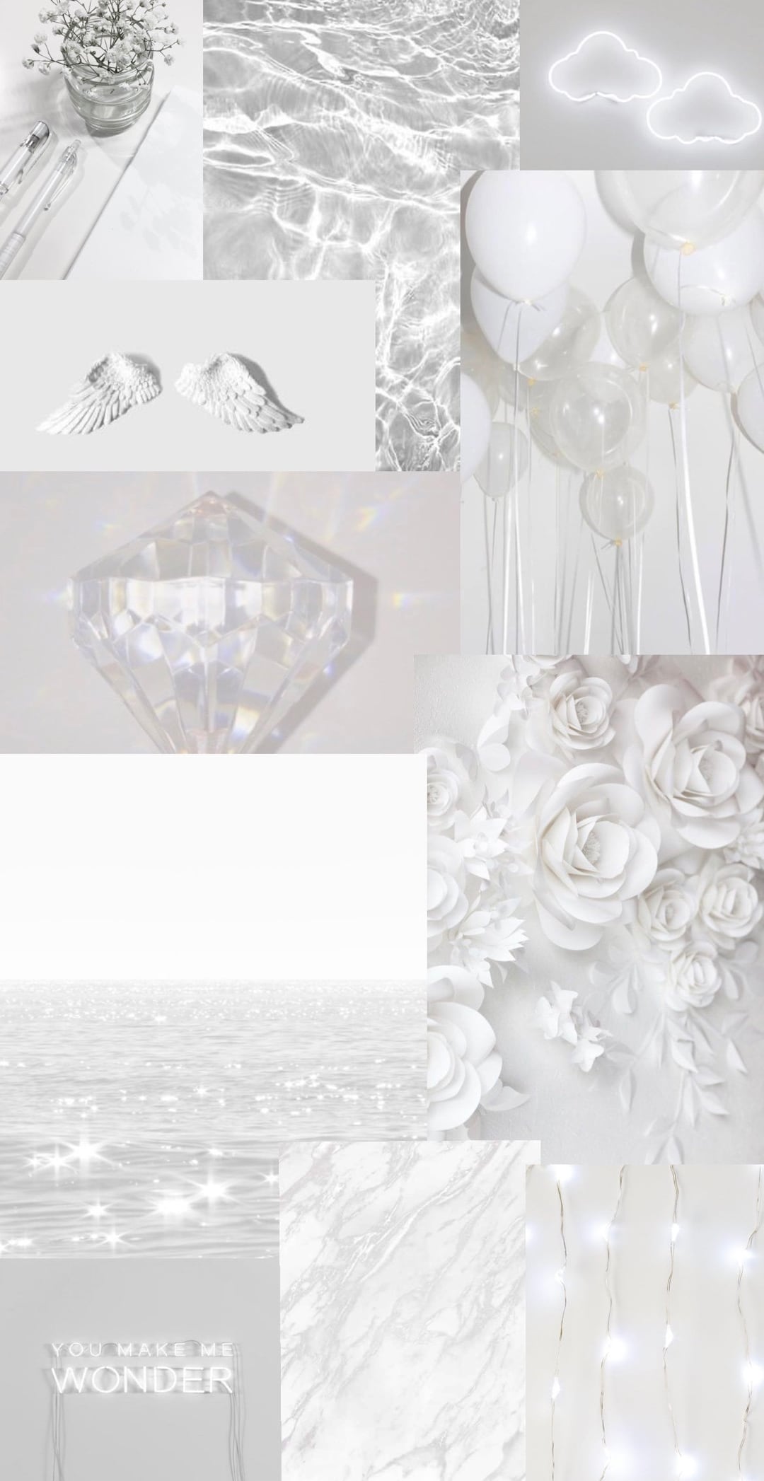 White Aesthetic Wallpaper