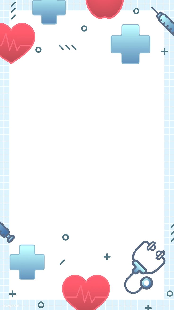 hospital themed phone background vector