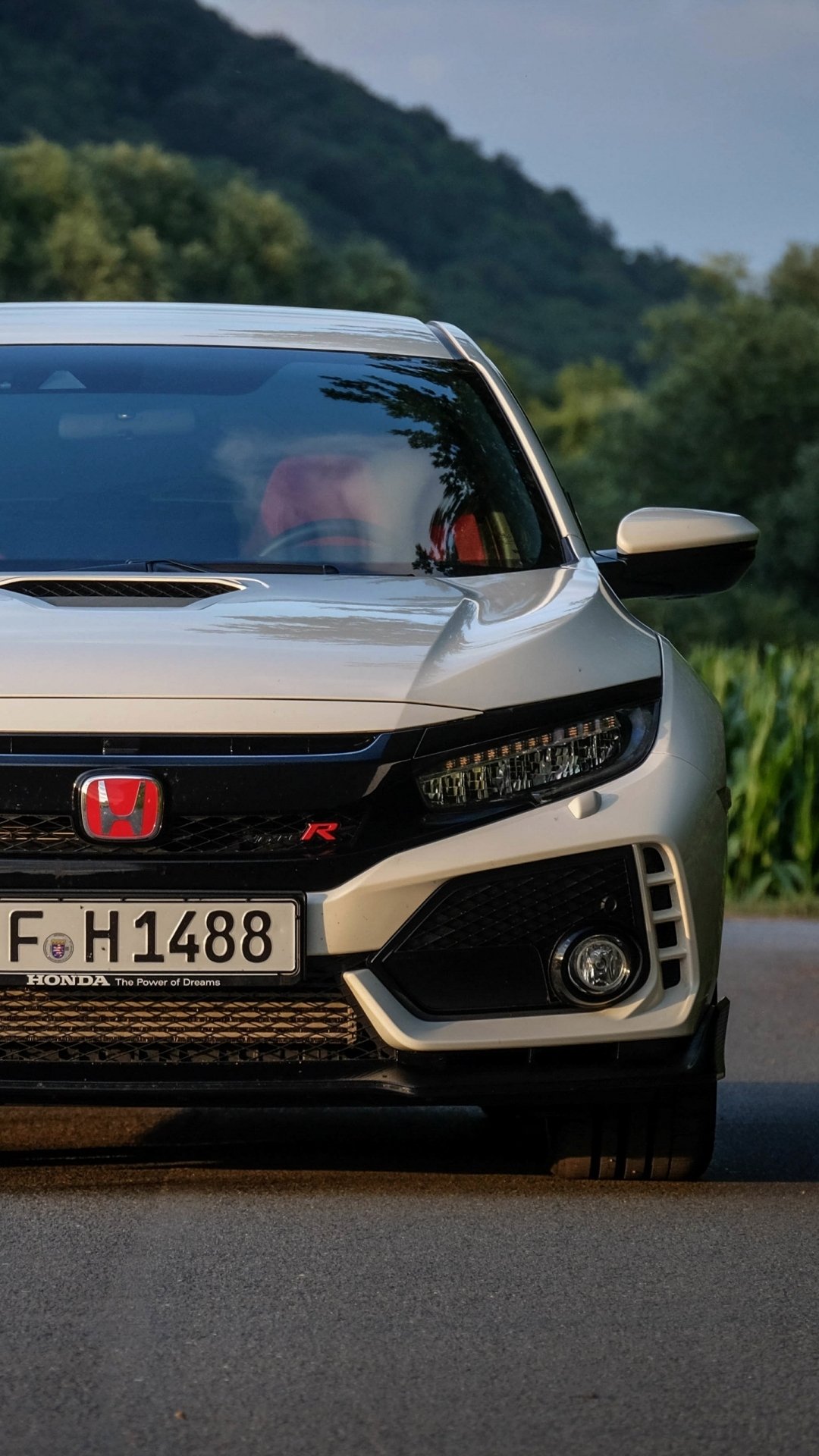 Honda Civic Type R Phone Wallpaper
