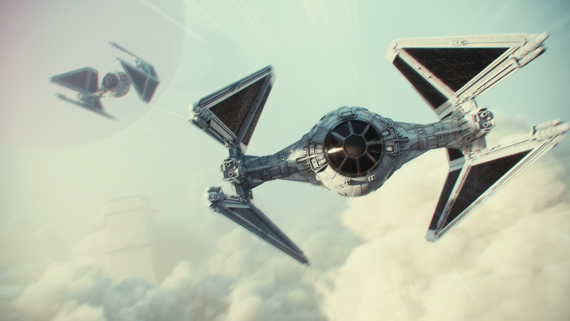 TIE Interceptor Sci Fi Star Wars