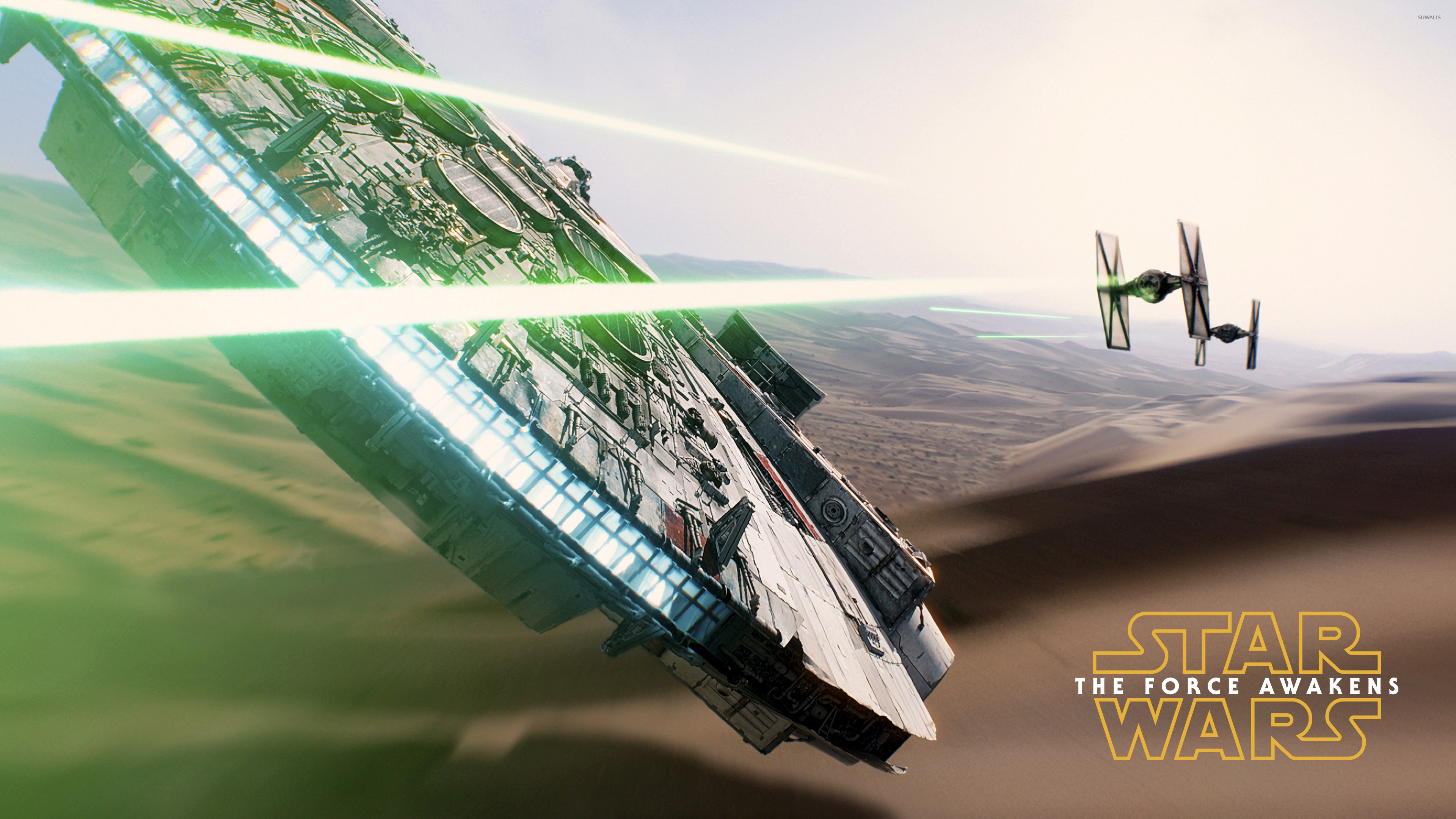 Millennium Falcon followed