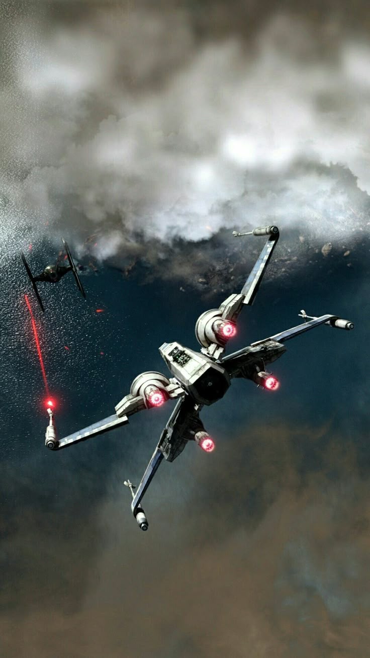 X Wing Vs. TIE Fighter!!