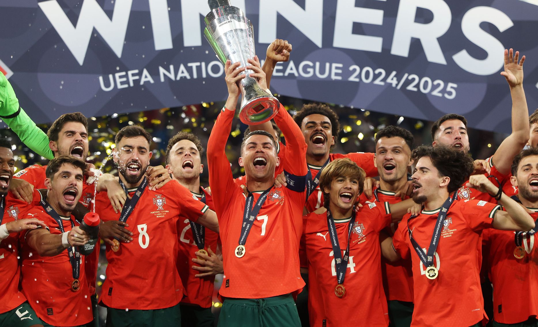 Ronaldo and Neves fire Portugal to UEFA