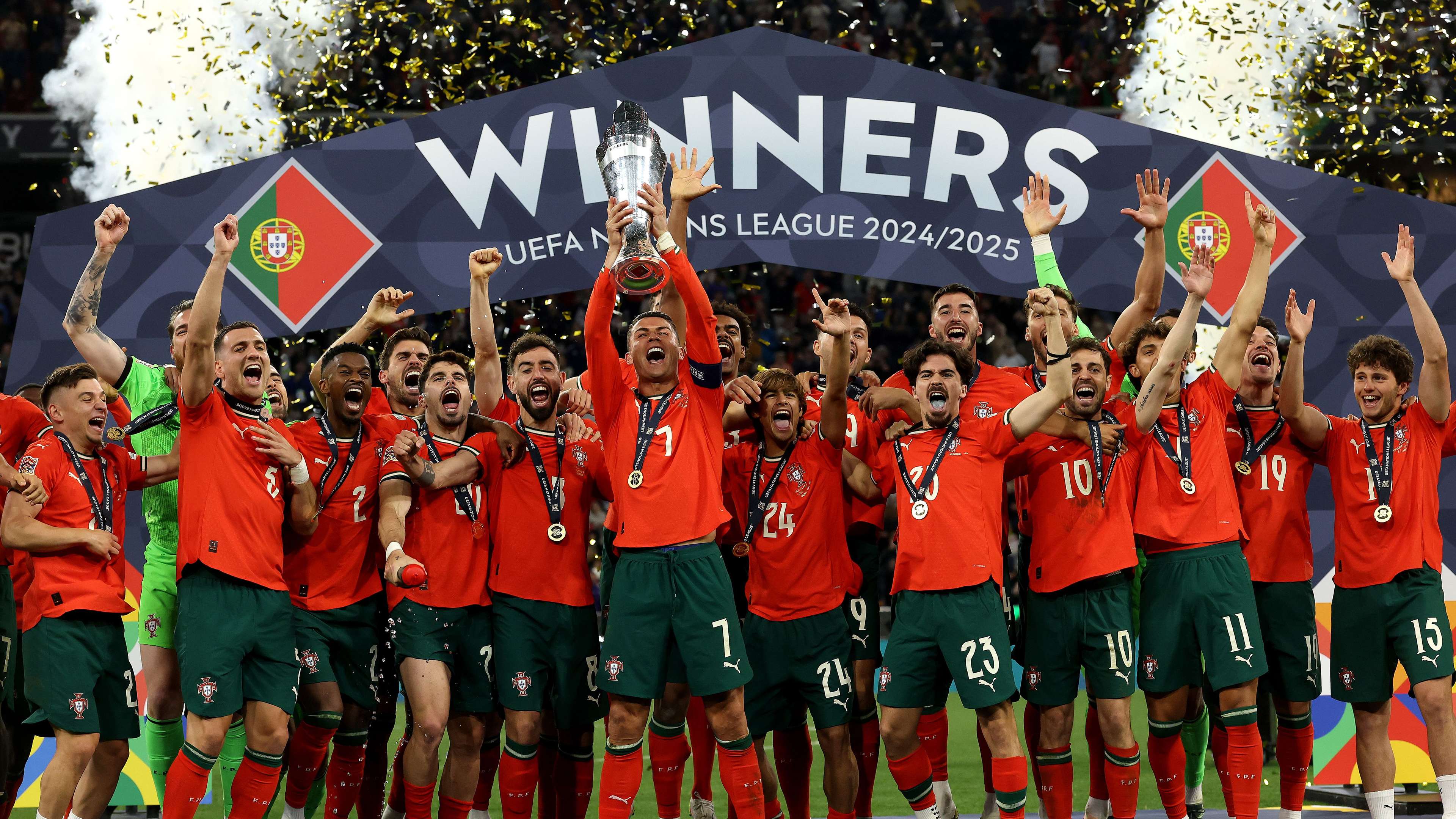 UEFA Nations League glory with Portugal
