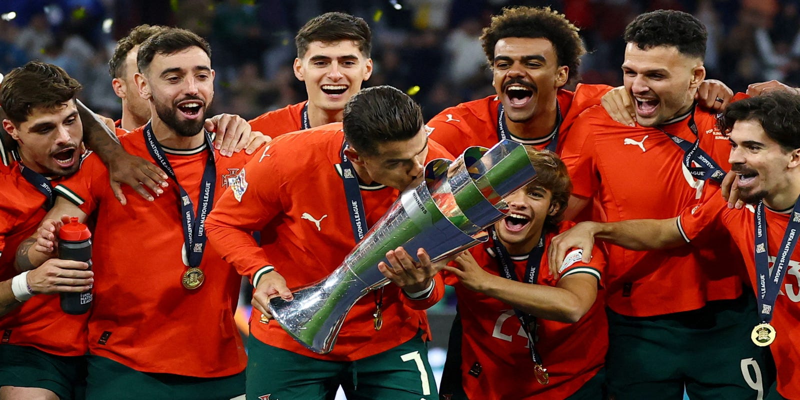 Cristiano Ronaldo, Portugal win second