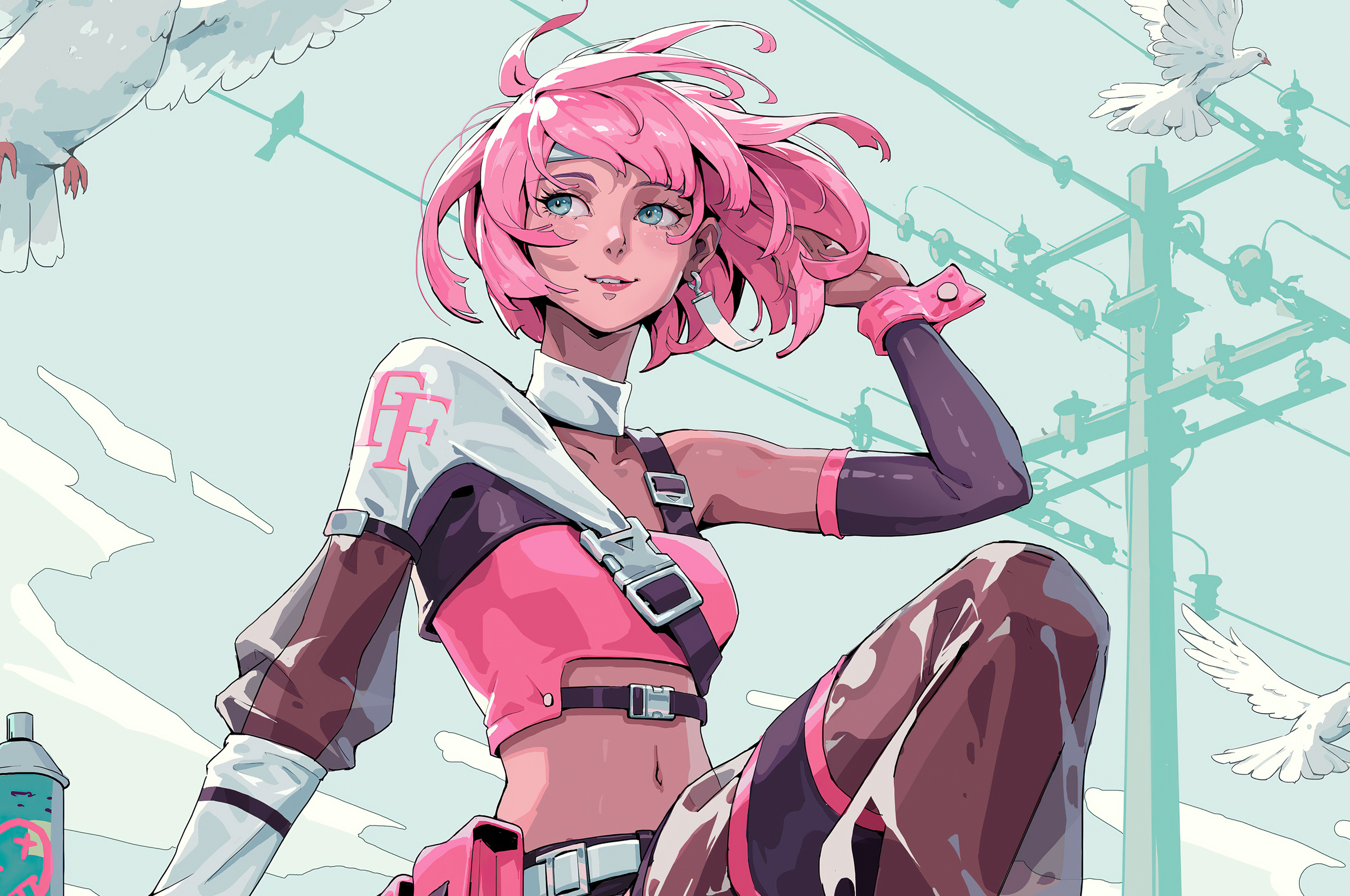 Gyaru Anime Character