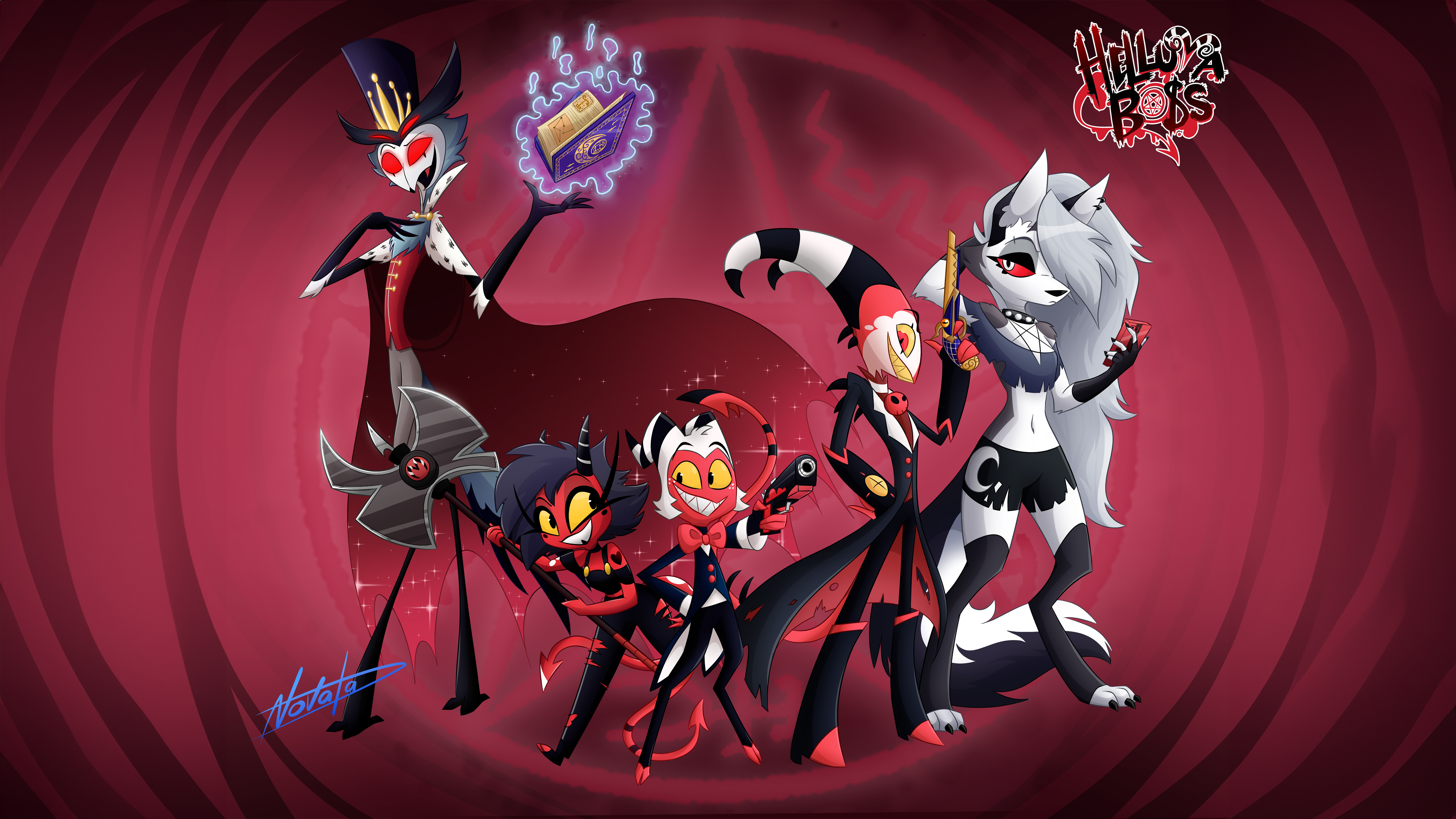 Helluva Boss 4K Wallpaper