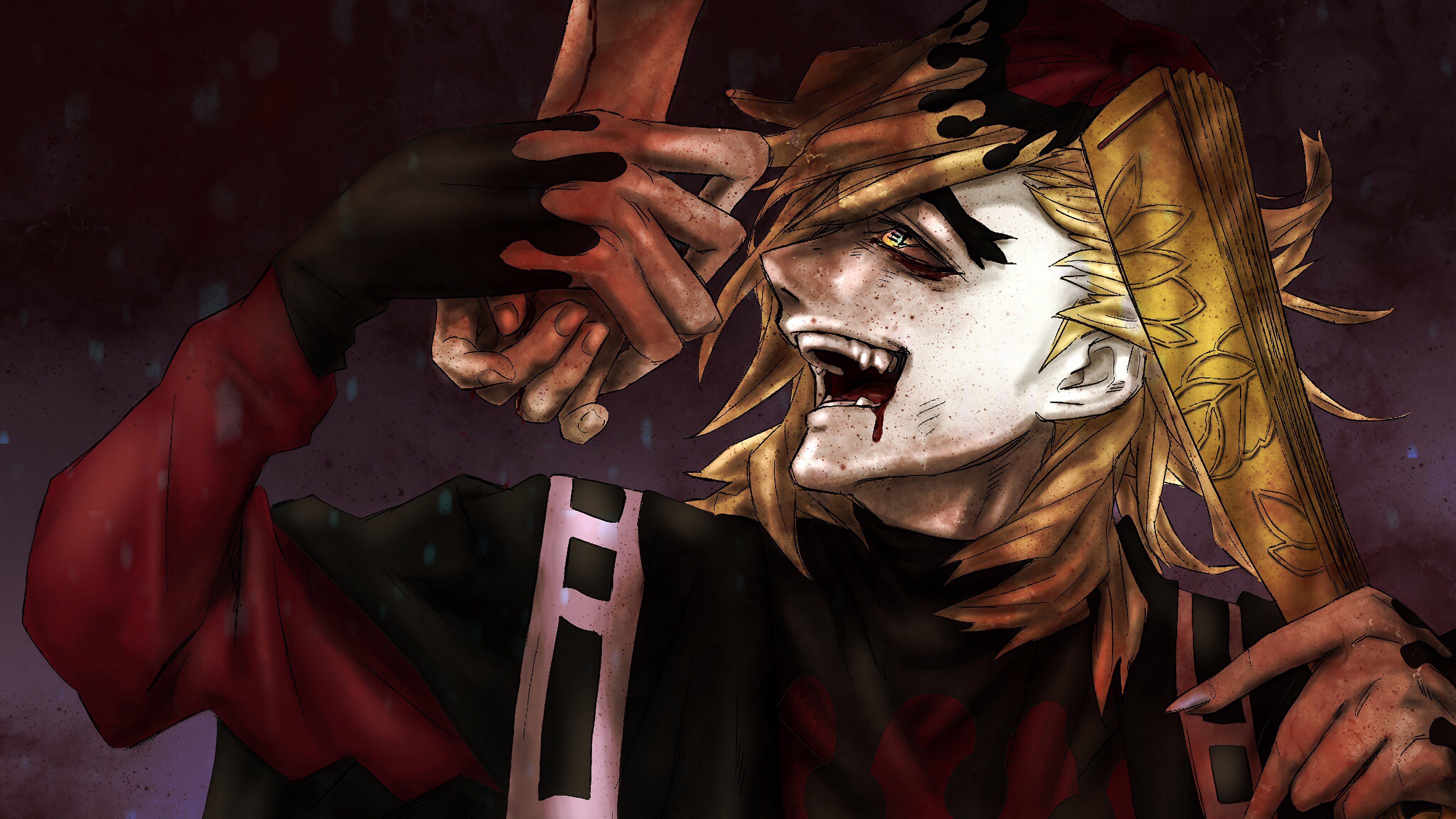 Doma Kimetsu no Yaiba 4K Wallpaper