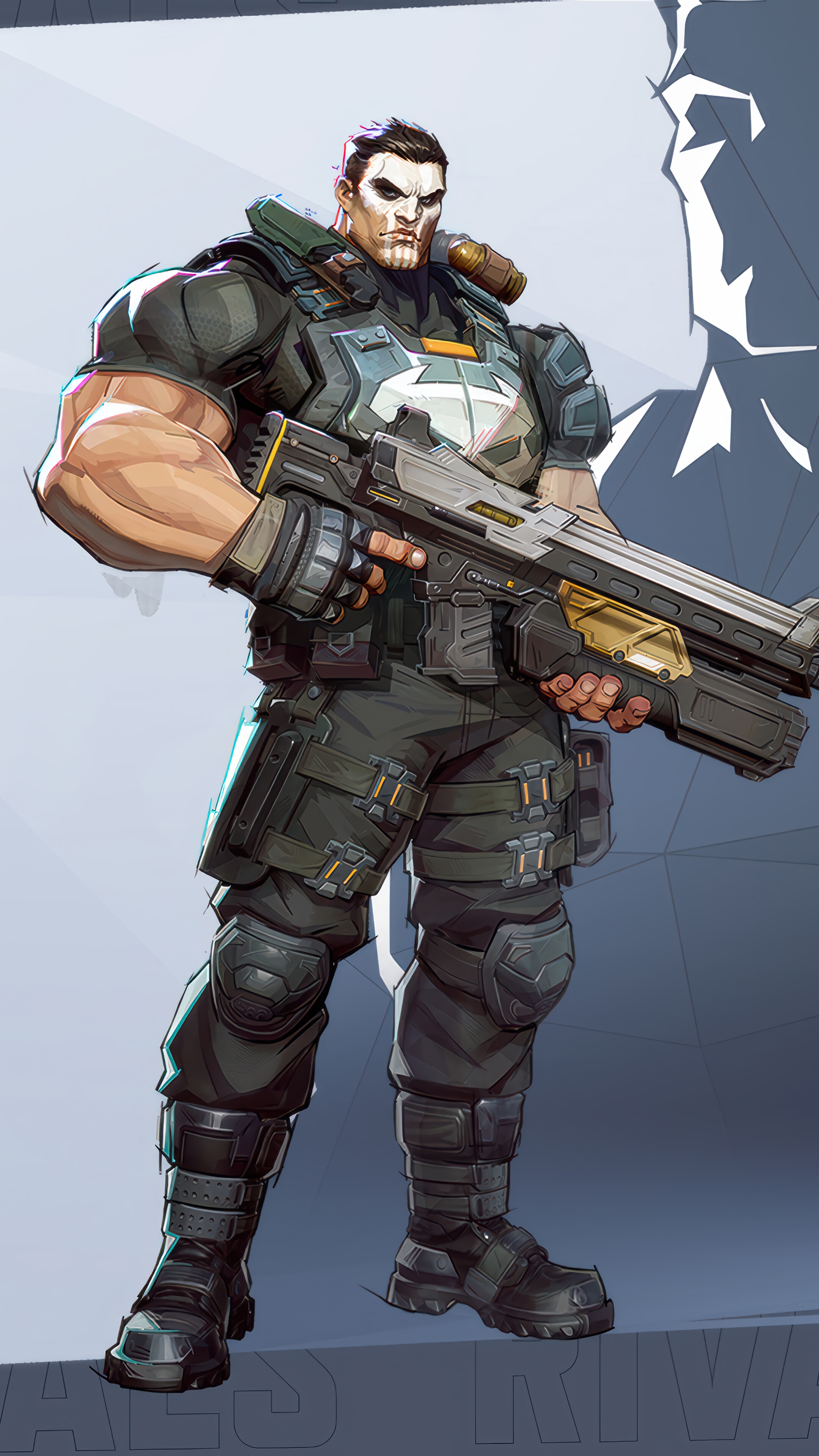 The Punisher Marvel Rivals 4K Wallpaper