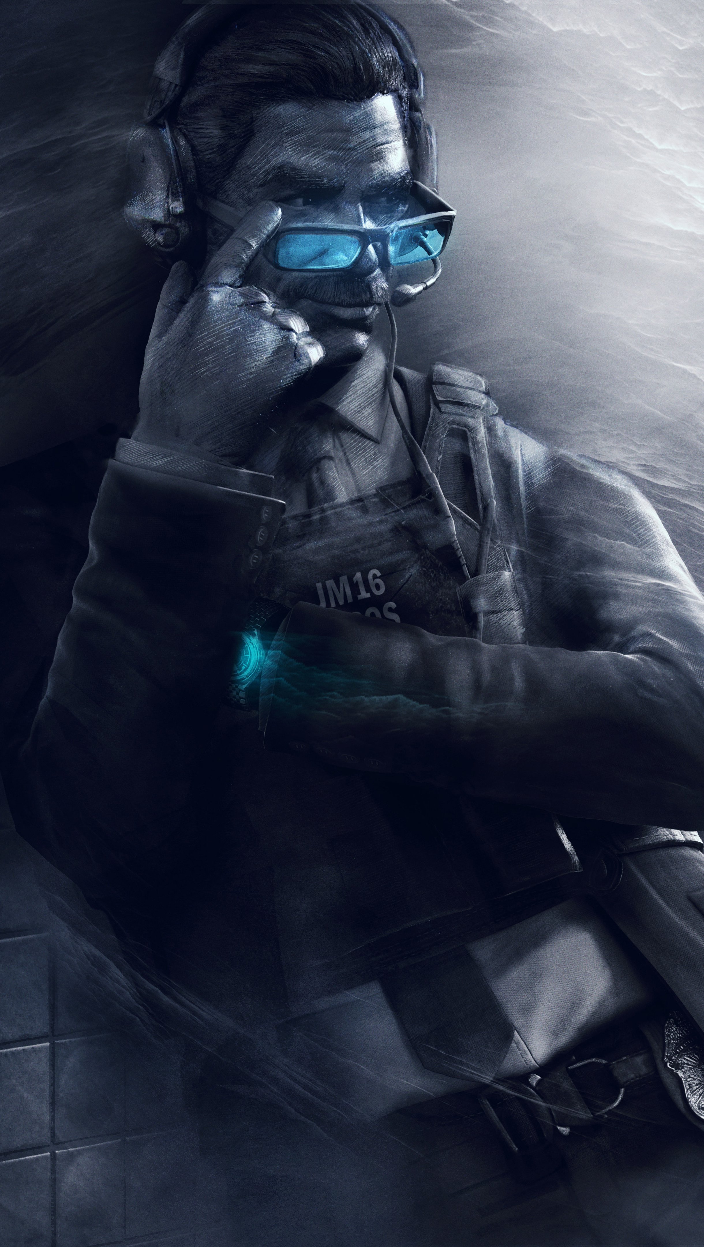 Rainbow Six Siege Warden Wallpaper 8k