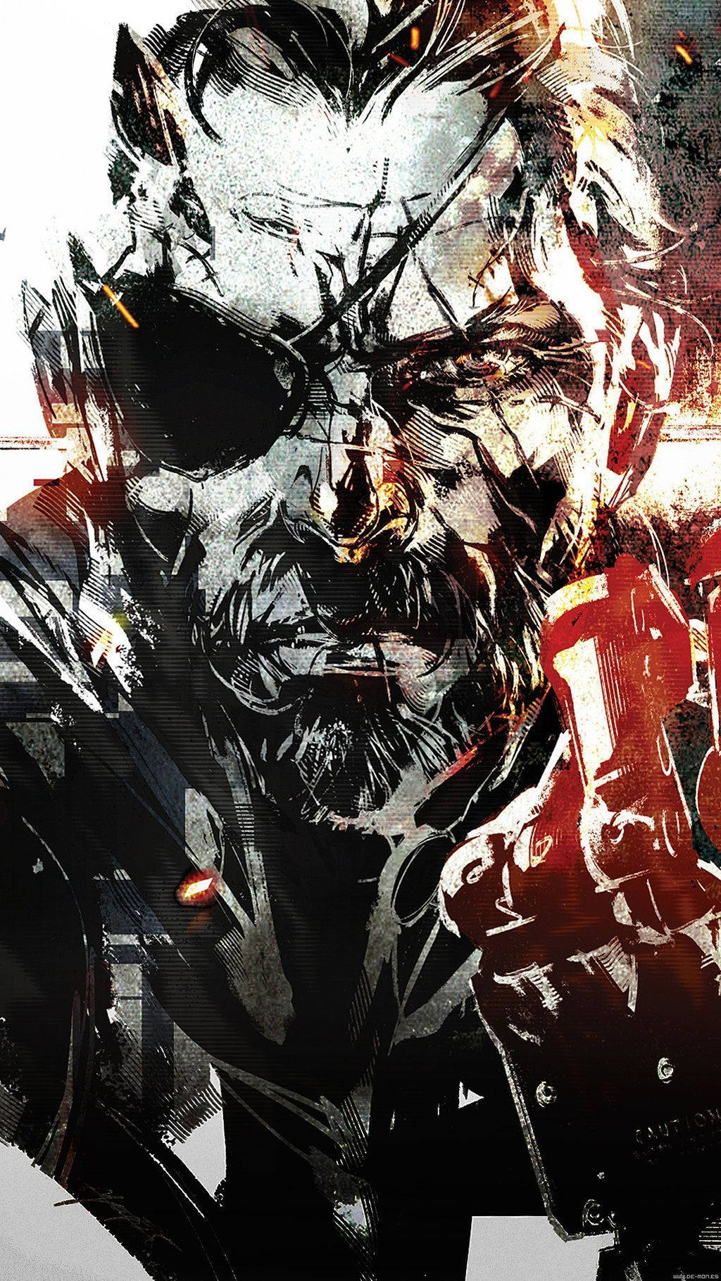 Snake Metal Gear Solid Mobile Art