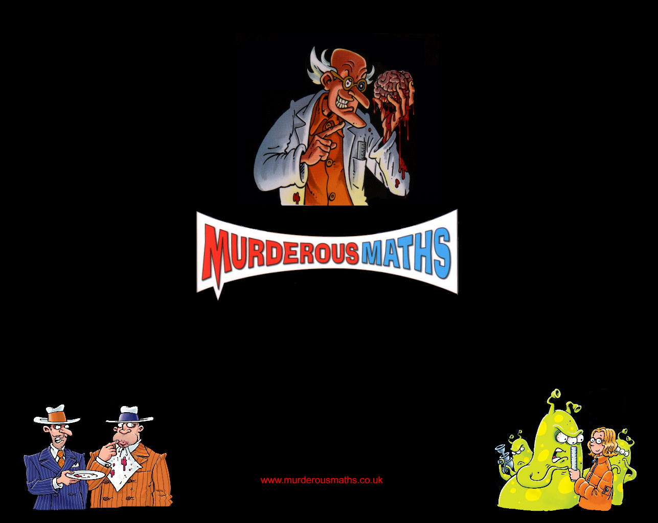 MURDEROUS MATHS: Desktop Wallpaper!
