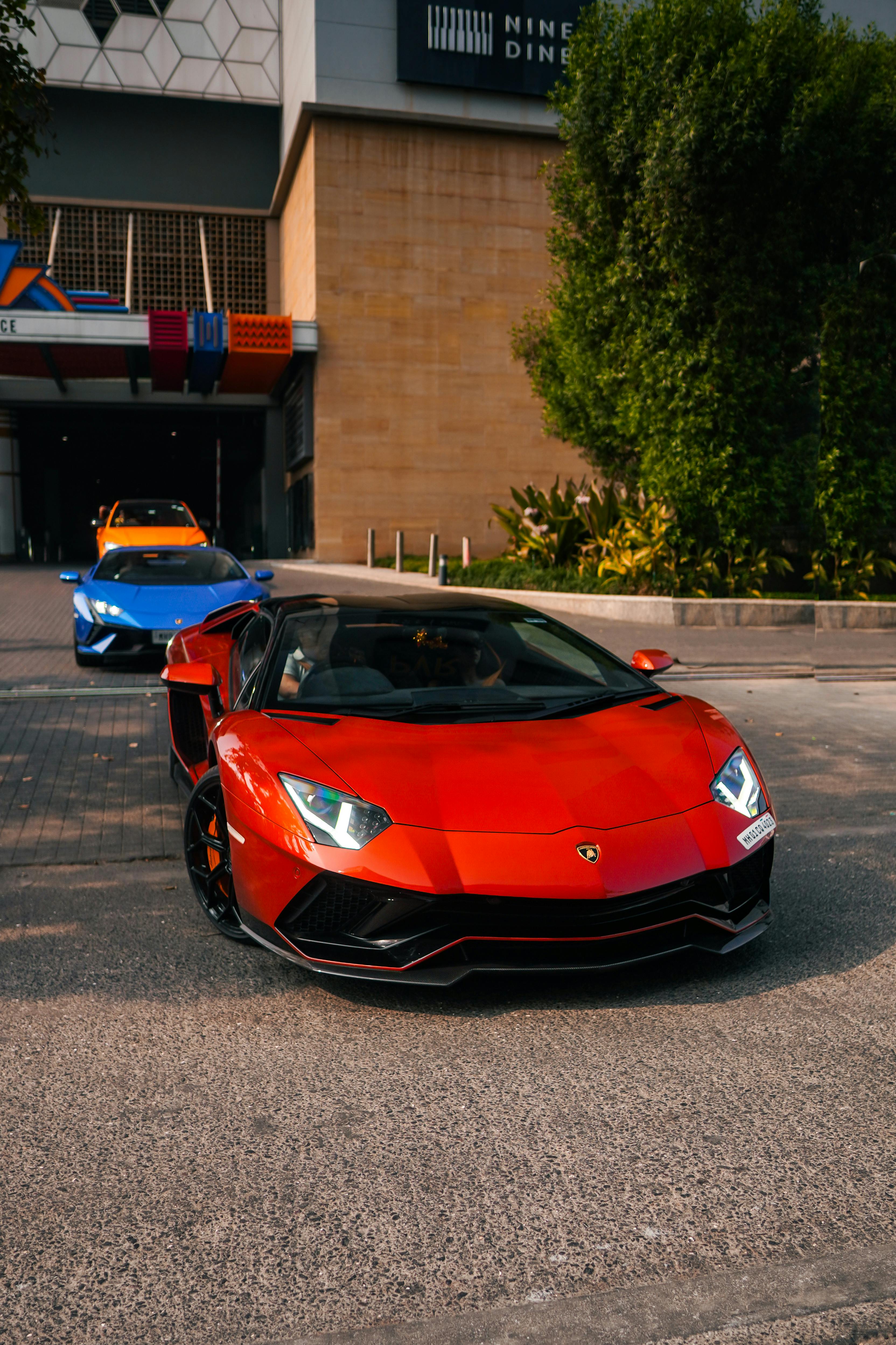 Red Lamborghini Photo, Download