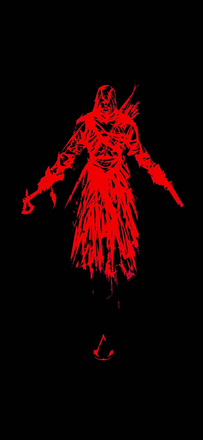 Red And Black Phone HD Wallpaper