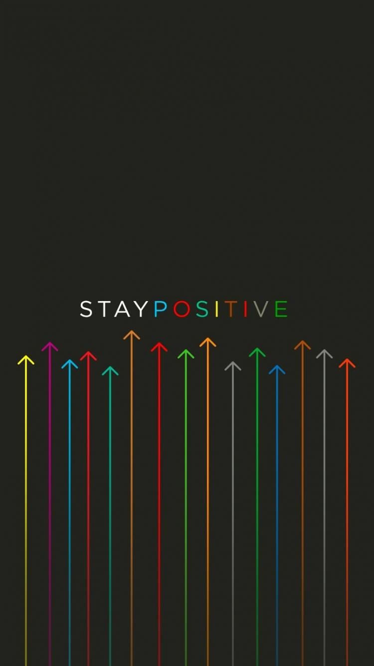 Stay Positive Motivational Mobile