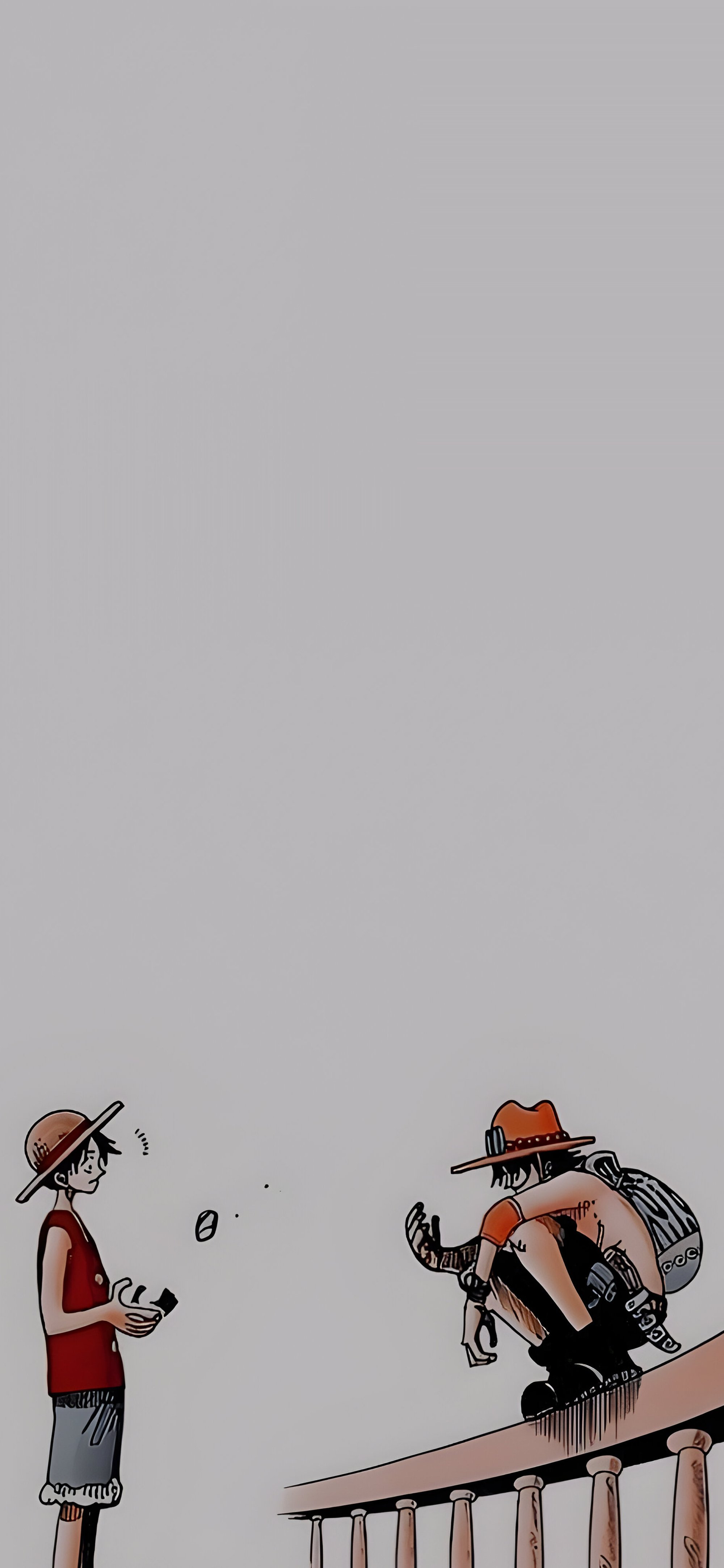 Luffy and Ace Brotherhood Wallpaper