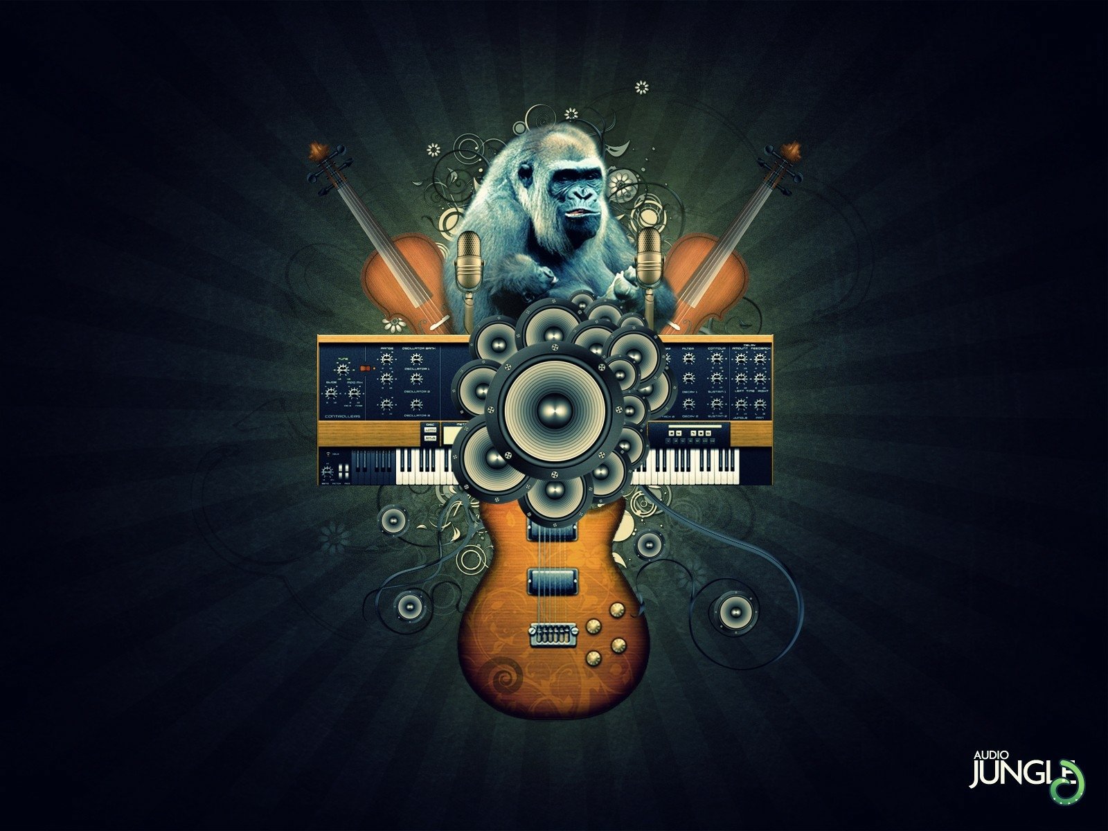 Download Music Artistic Wallpaper