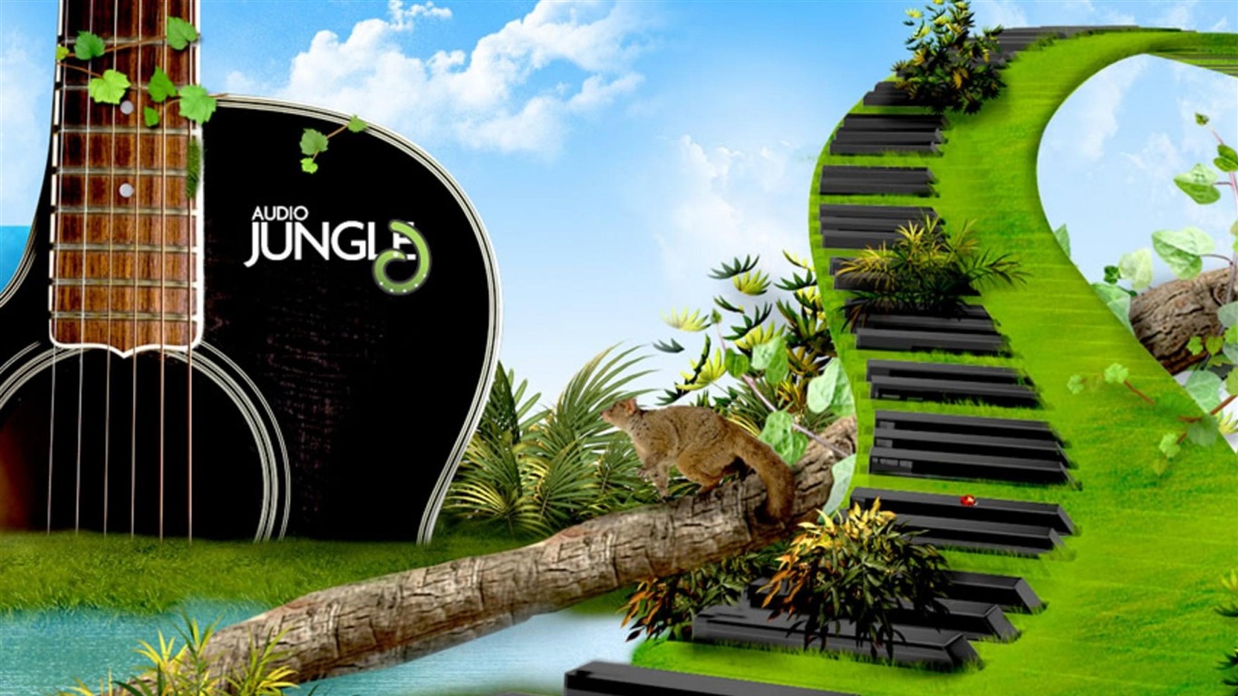 Natural Music Music Lovers Wallpaper