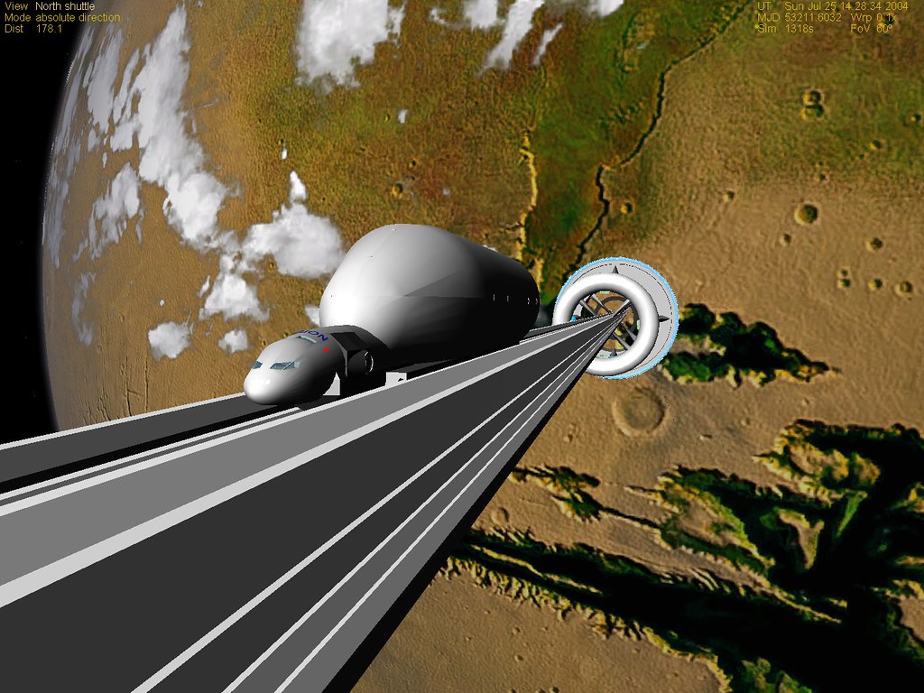 Space Elevator Mars