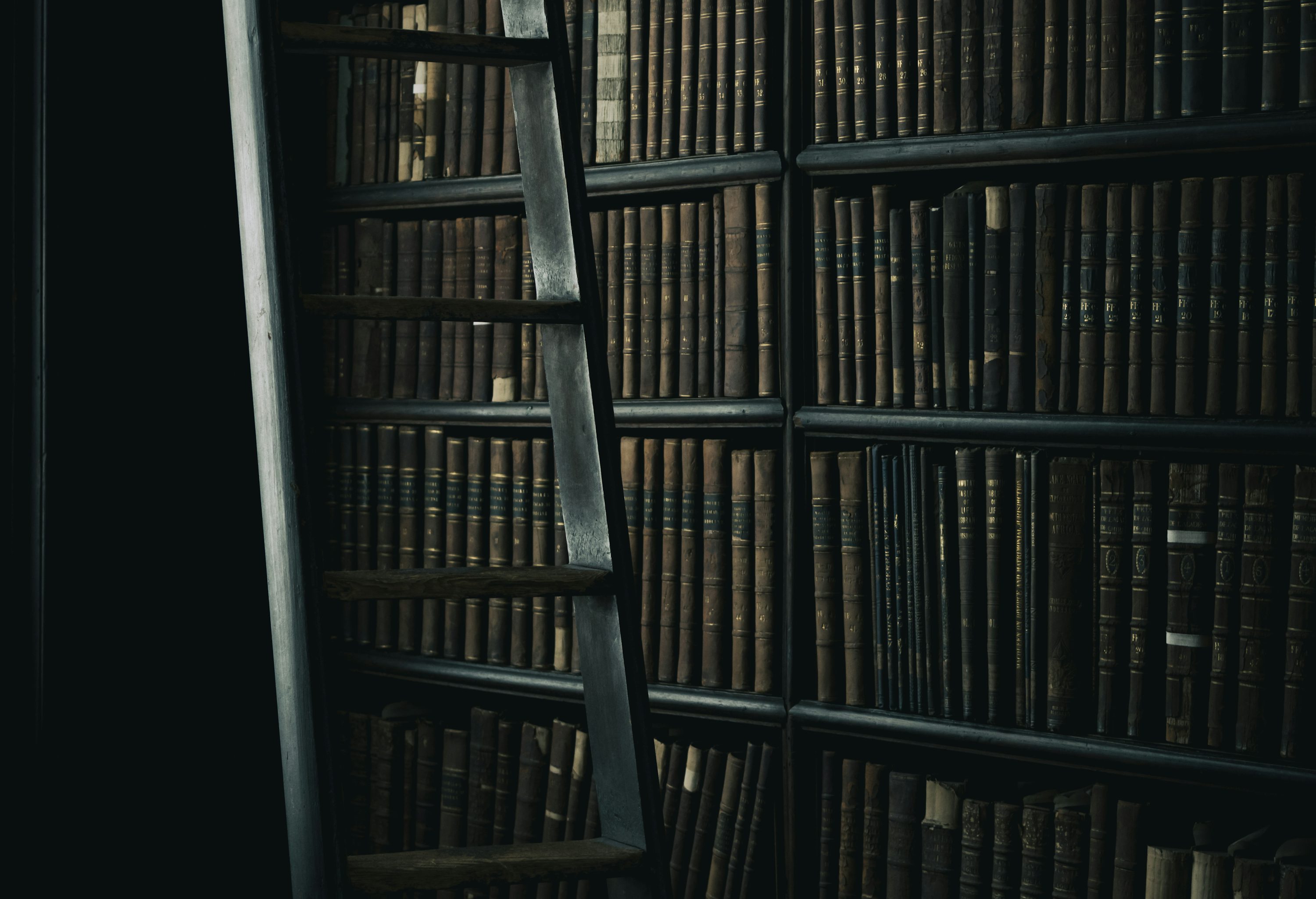 Dark Library Picture. Download