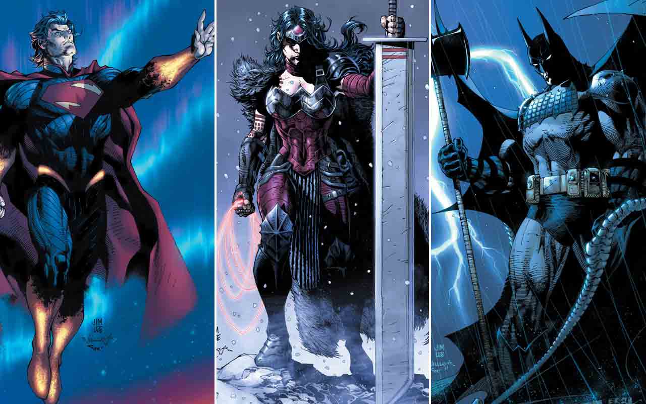 DC Reveals Logos, New Covers For Absolute Batman, Superman, Wonder Woman. Comic Book Club