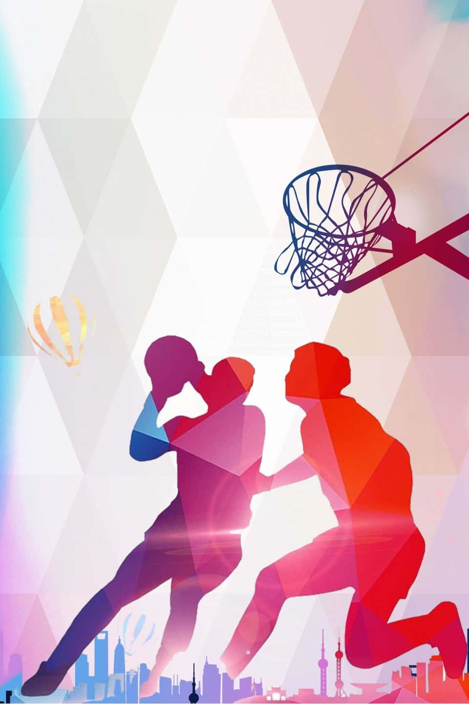 Pink Basketball Wallpaper