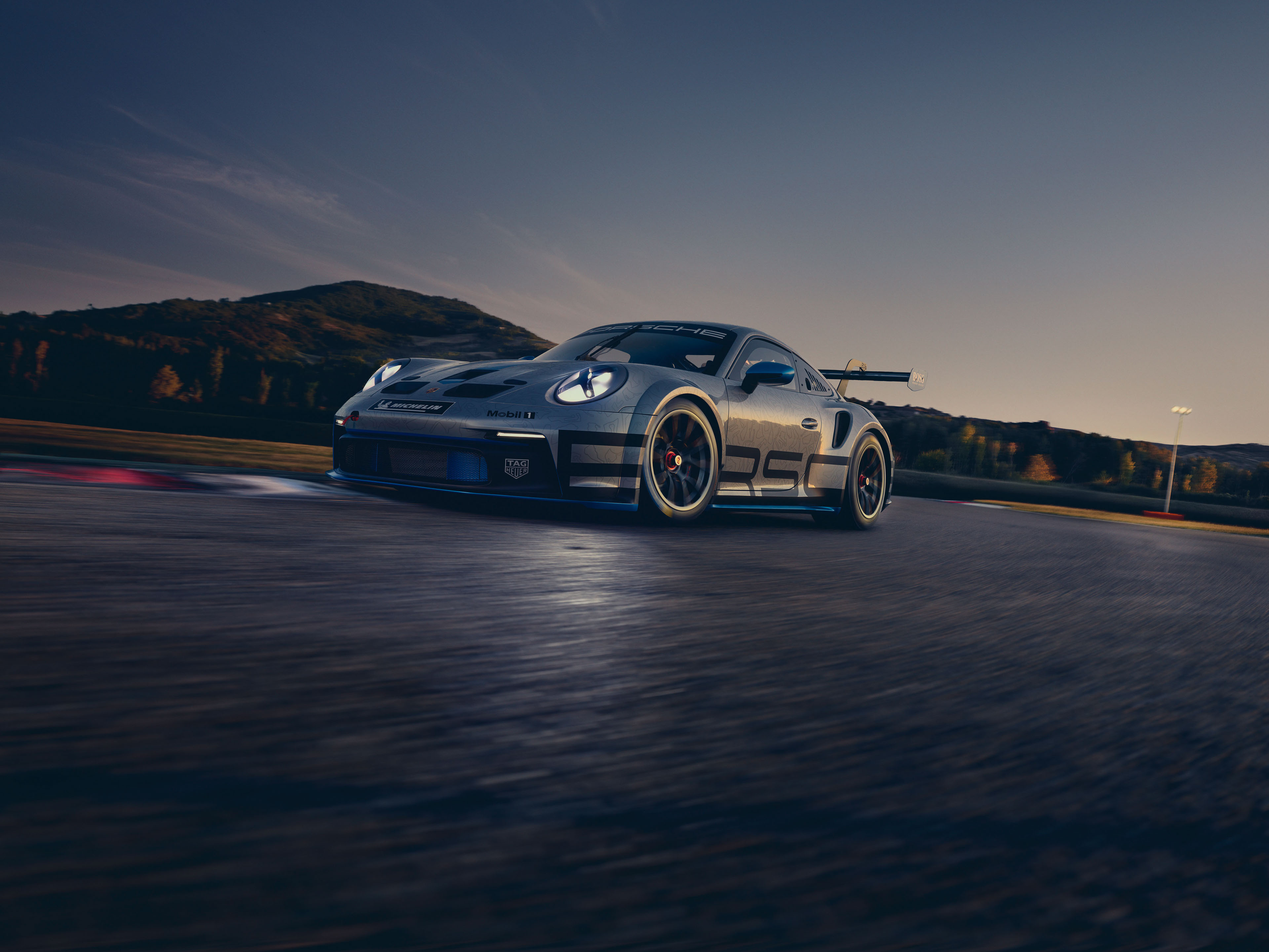 Porsche 911 GT3 Cup Wallpaper 4K, 2022