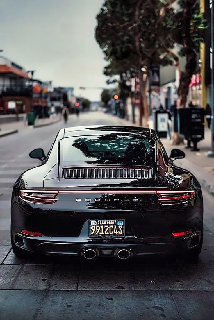 black porsche wallpaper