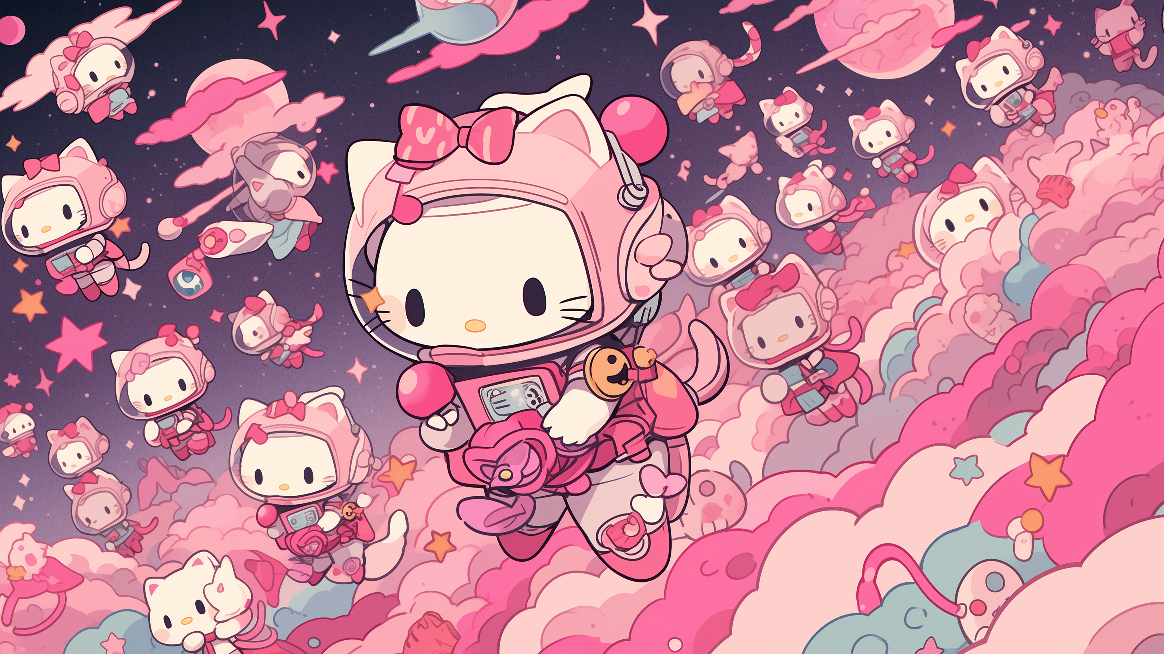Hello Kitty Laptop Wallpaper 4K