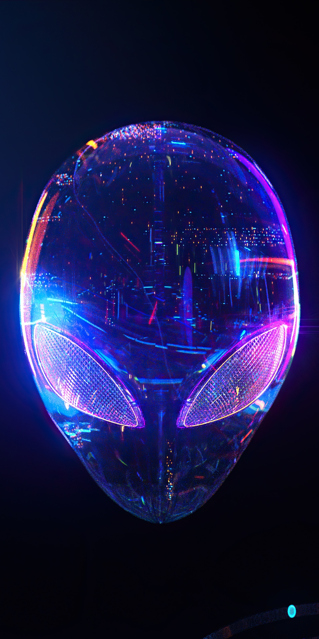 Alienware Wallpaper 4K, Logo, Neon