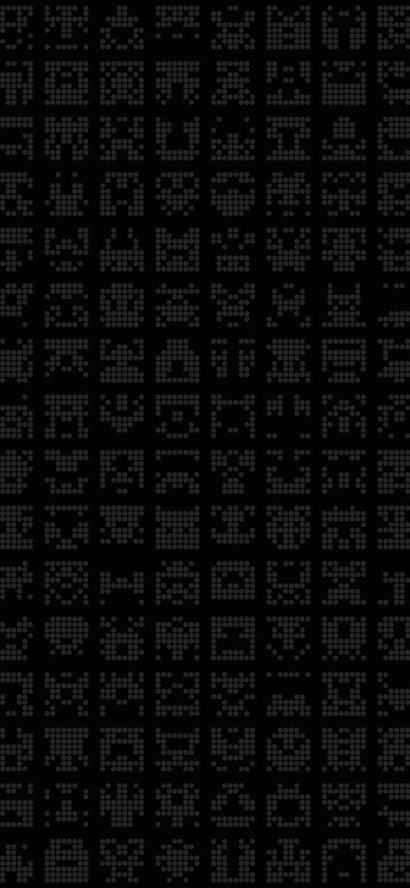 Alien symbol dark pattern iPhone 11