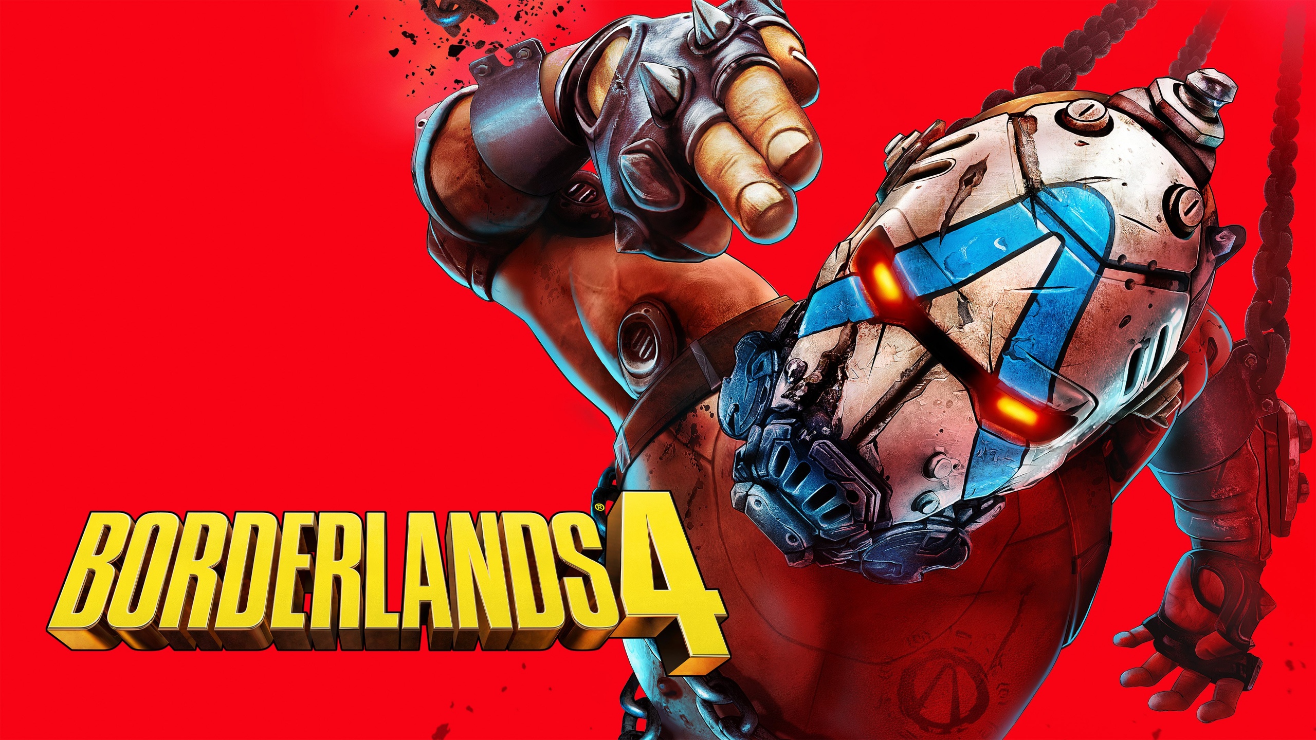 Borderlands 4 Wallpaper 4K, Key Art, Red background