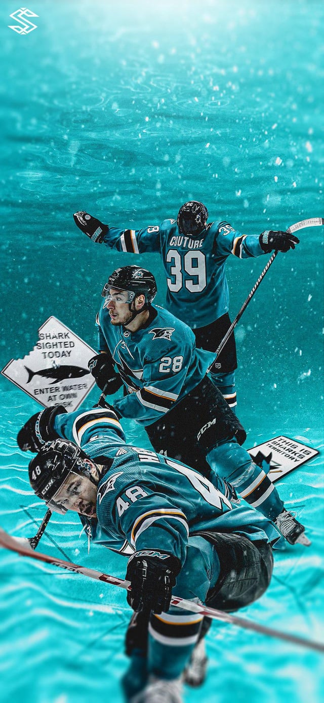 Some Sharks Wallpaper I made over