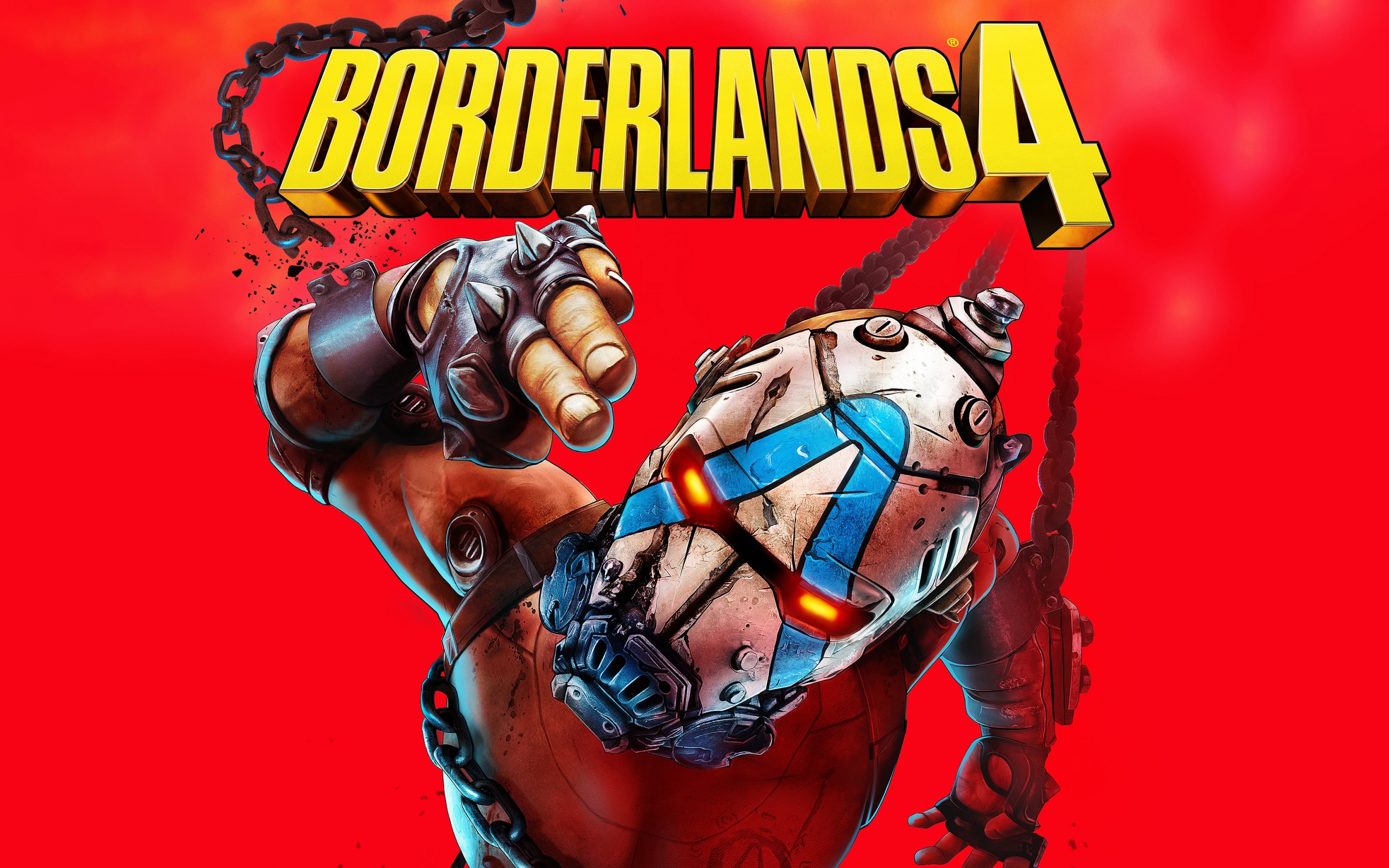 Borderlands 4 Wallpaper 4K, Red