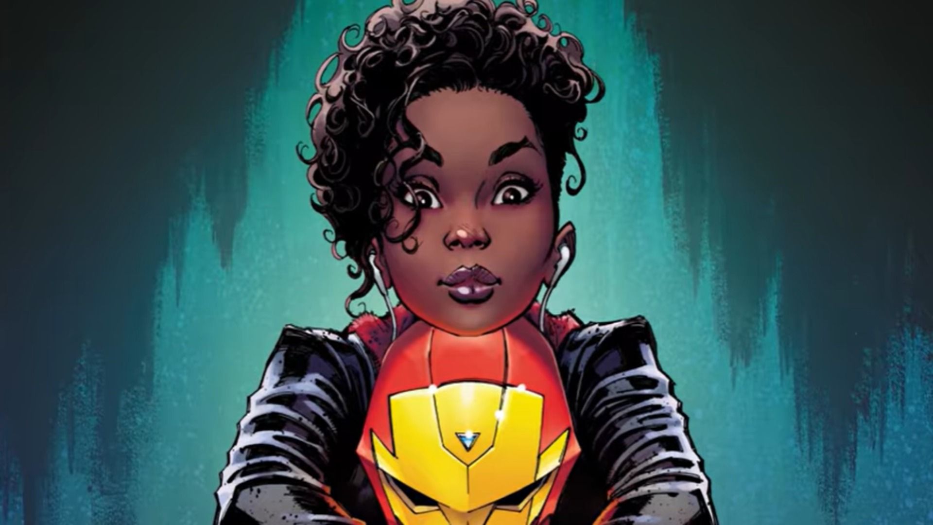cool comic book Riri Williams suits