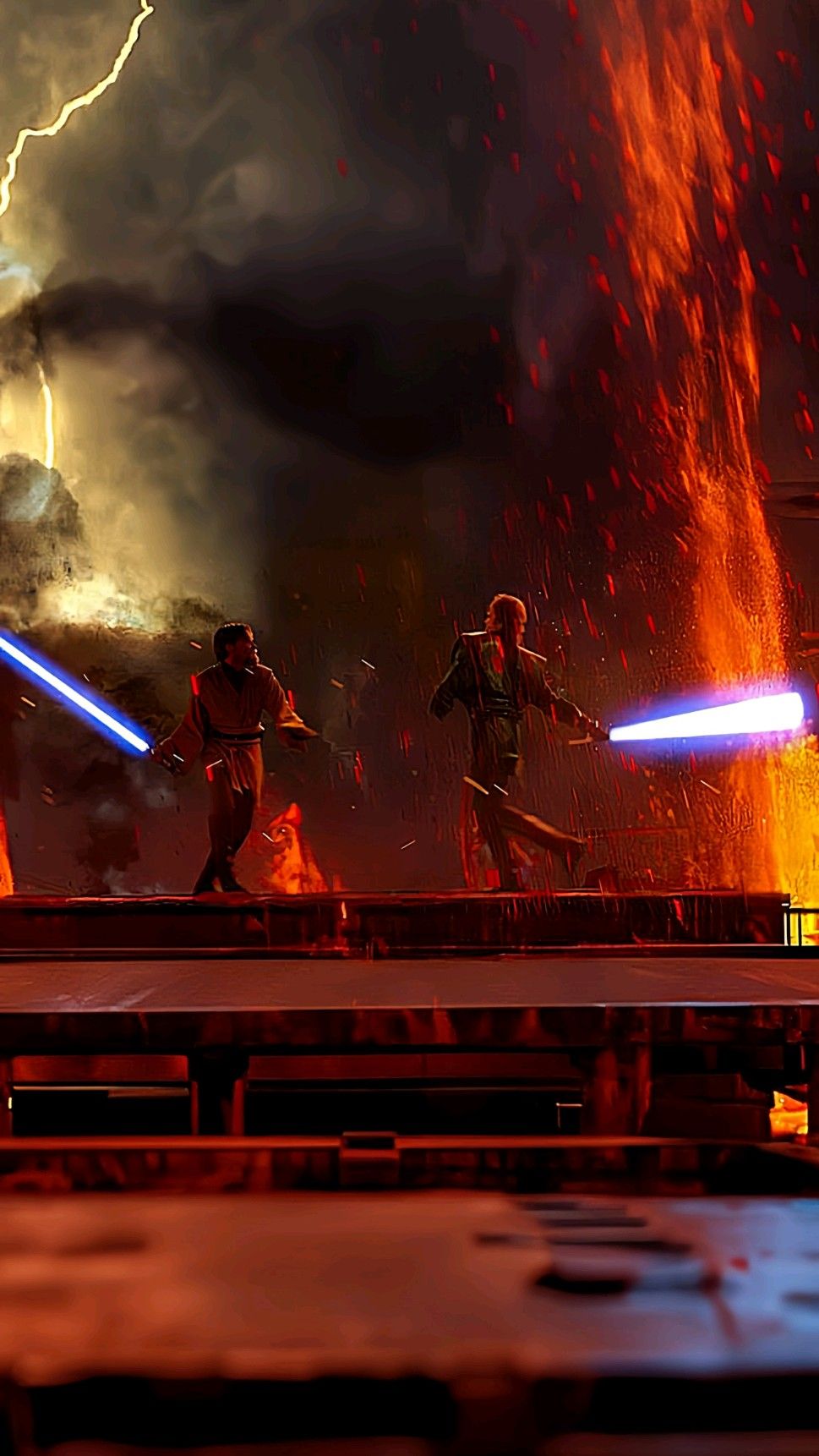 Anakin vs. Obi Wan