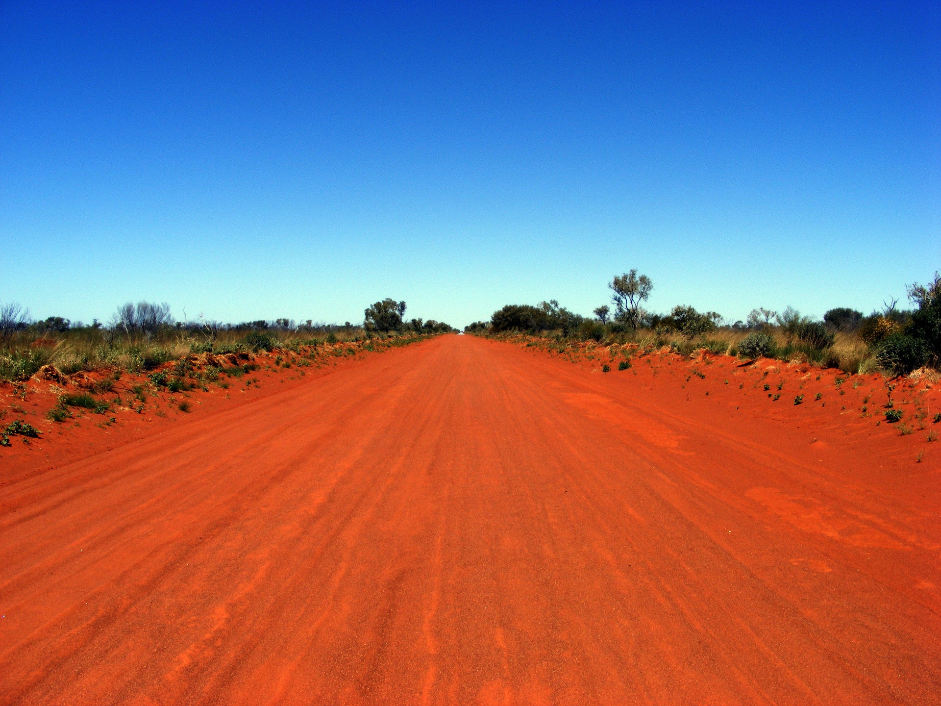 Outback Nature Dirt Road Australia