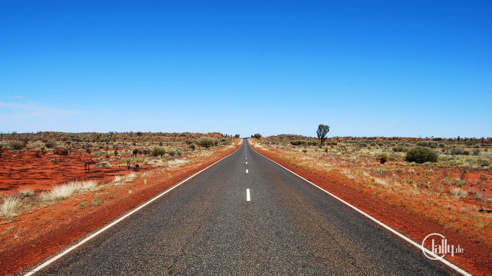 Outback Road in Australia