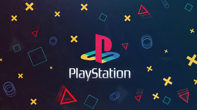 PlayStation Logo Background Wallpaper