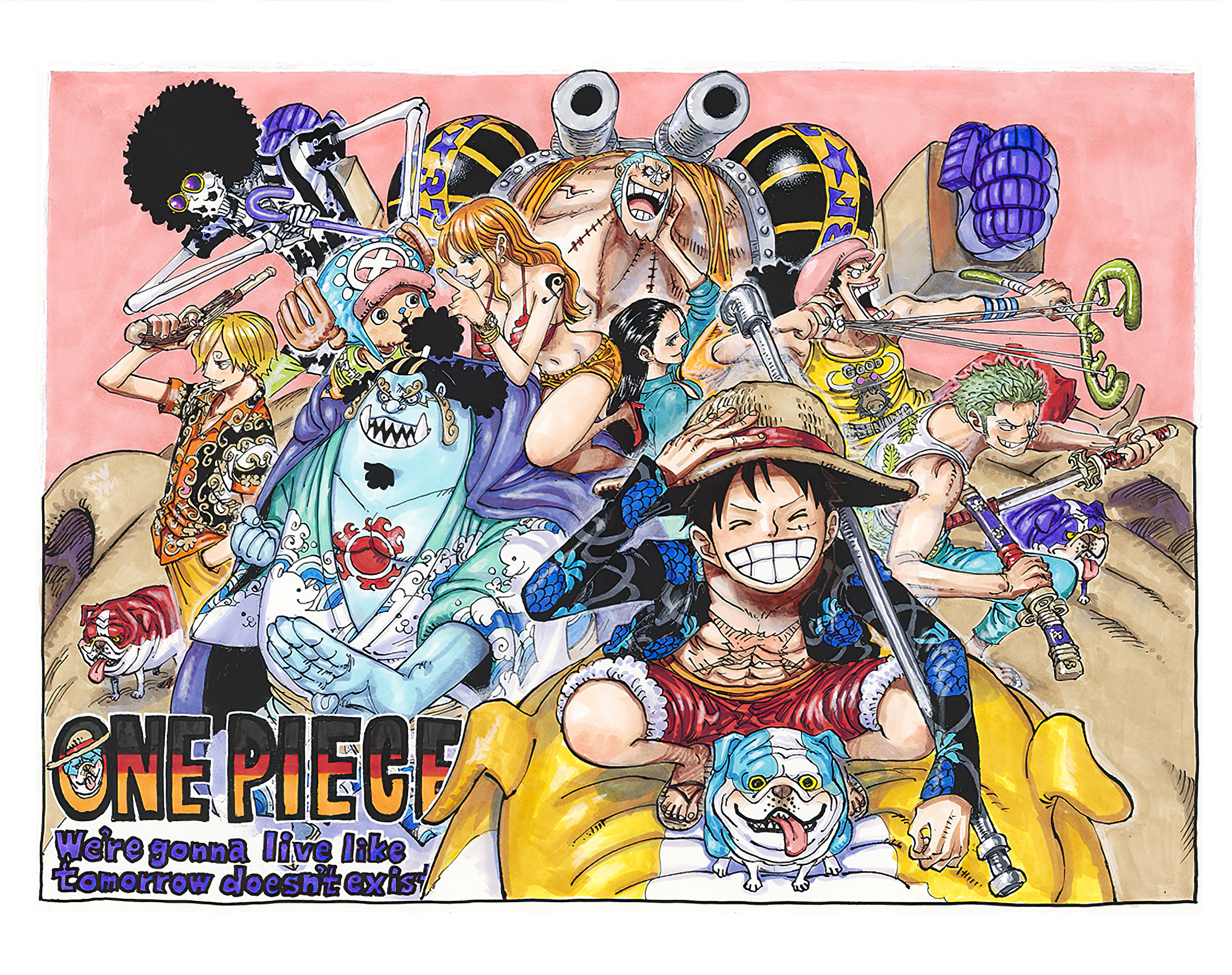 One Piece Crew HD Wallpaper